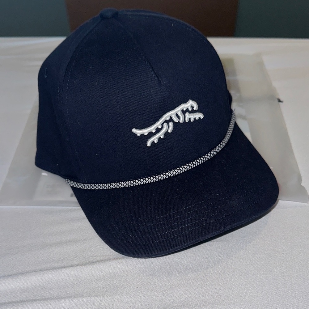 SUN DAY RED- Navy Performance Rope Hat - Picture 2 of 5